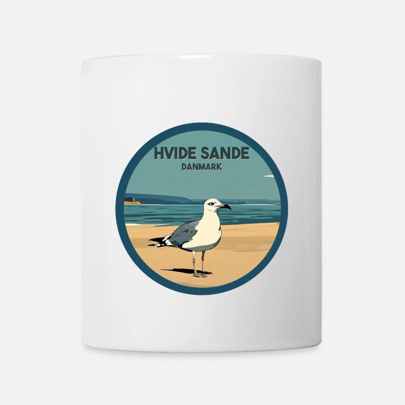 Hvide Sande alternativ Dänemark - Tasse - Weiß