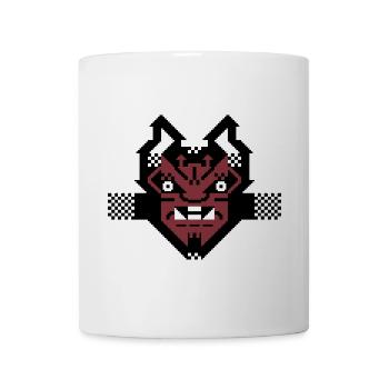 PETSCII oni - Mug - white - Front