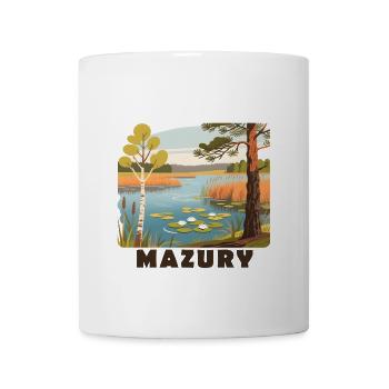 Masuren Mazury Polen - Tasse - Weiß - Vorne