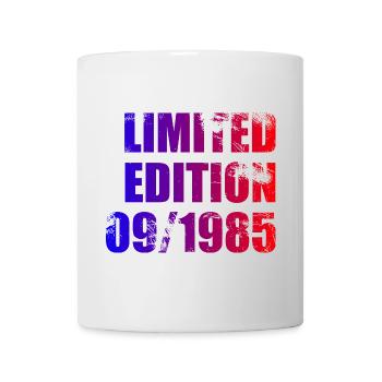 40th Birthday Limited Edition 09/1985 - Mug - white - Front