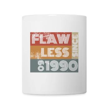 35th Birthday Flawless since 09/1990 - Mug - white - Front
