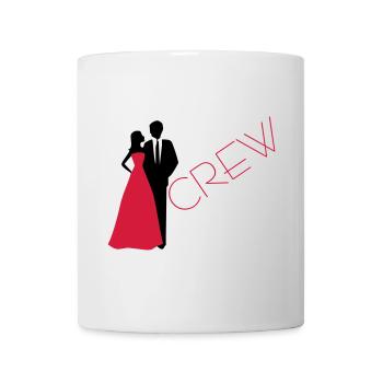 Braut Crew Hochzeit Bräutigam - Tasse - Weiß - Vorne