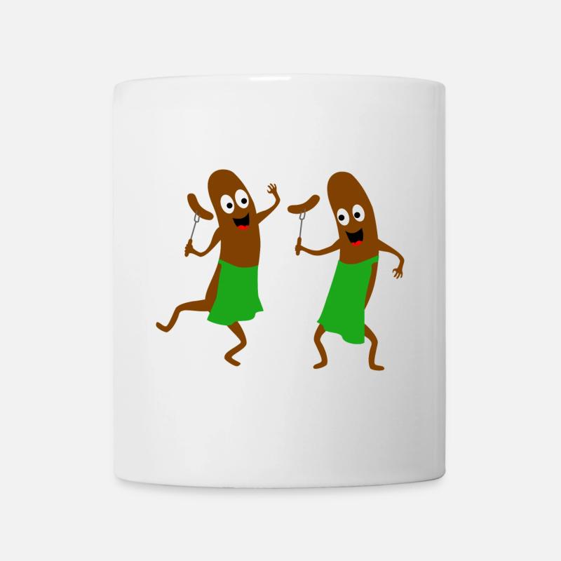 barbecue - Mug blanc - blanc