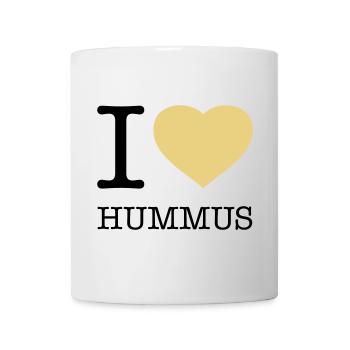 I LOVE HUMMUS - Mug - white - Front