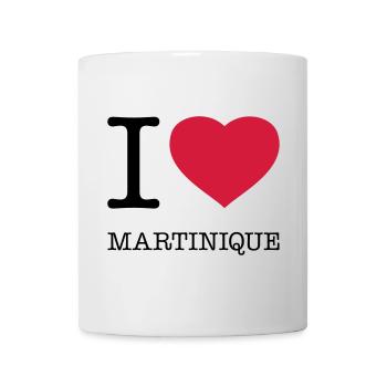 J’AIME LA MARTINIQUE - Mug blanc - blanc - Devant