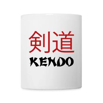 Kendo - Mug blanc - blanc - Devant