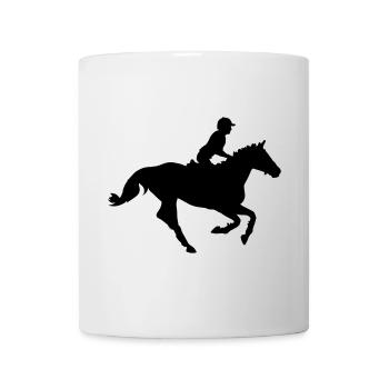 Horse sport - Mug blanc - blanc - Devant