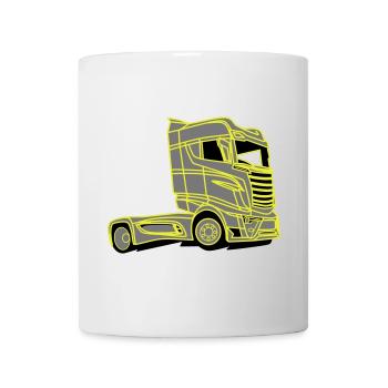 V8 Super R1000 Vabis Truck - Mug - white - Front