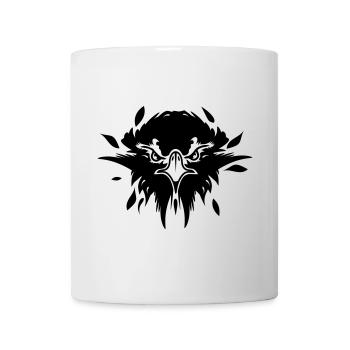Adler Kopf - Tasse - Weiß - Vorne