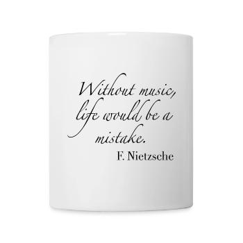 Musik - Tasse - Weiß - Vorne