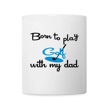 Énonciations drôles pour les golfeurs - Mug blanc - blanc - Devant