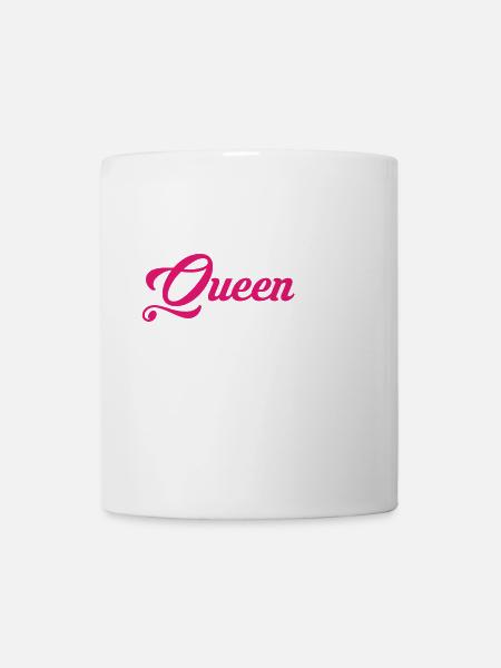 Thermo Queen | Kochen Backen Köchin Küche Mix - Tasse - Weiß