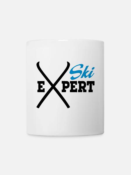 Ski - Tasse - Weiß