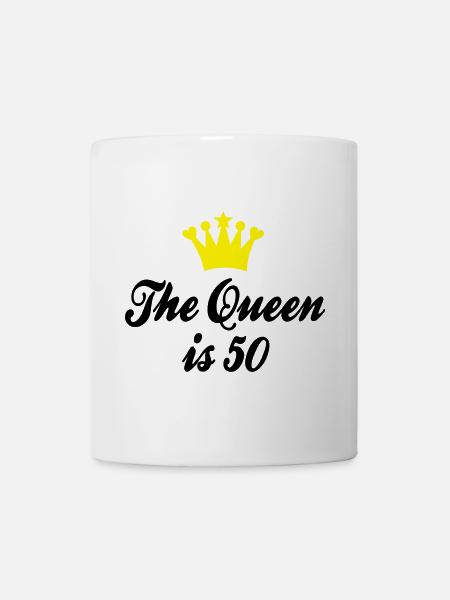 50 ans - Mug blanc - blanc