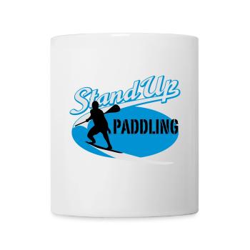 Stand Up Paddling | Surfing | Paddling - Mug - white - Front