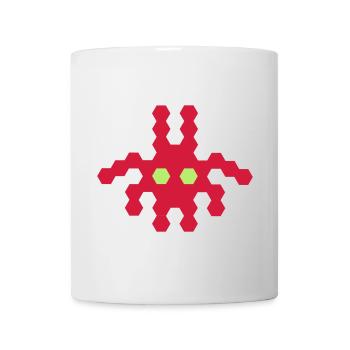 Alien Bug - Tasse - Weiß - Vorne