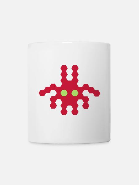 Alien Bug - Tasse - Weiß