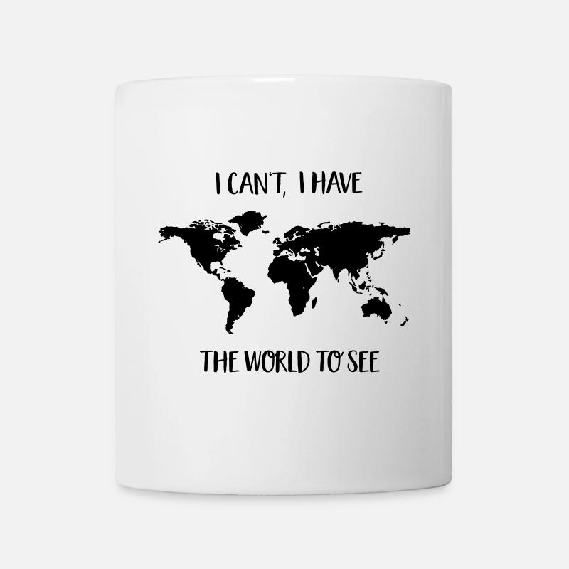 Reisen - Tasse - Weiß