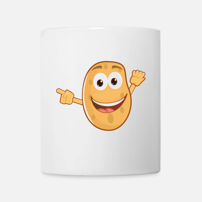 Pomme de terre - Mug blanc - blanc