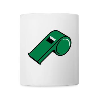 Pfeife - Tasse - Weiß - Vorne