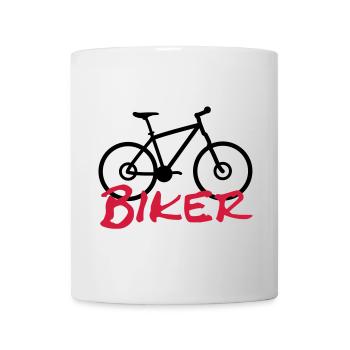 biker - Tazza - bianco - Fronte