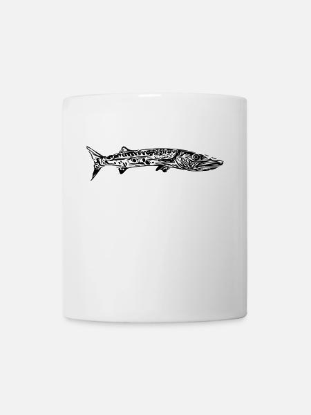 Barrakuda - Tasse - Weiß