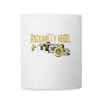 Rockabilly Rebel Design - Mug blanc - blanc - Devant