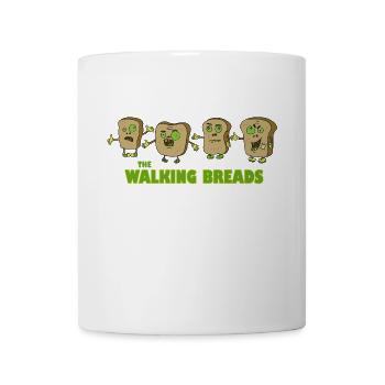 The Walking Breads, Halloween, effrayant, horreur - Mug blanc - blanc - Devant