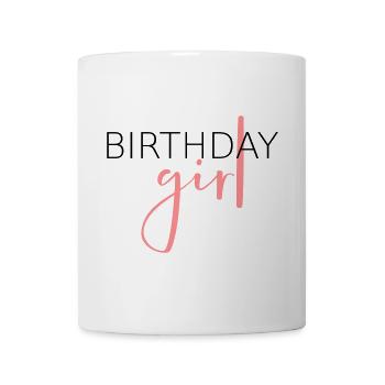 Birthday girl - birthday child gift idea - Mug - white - Front