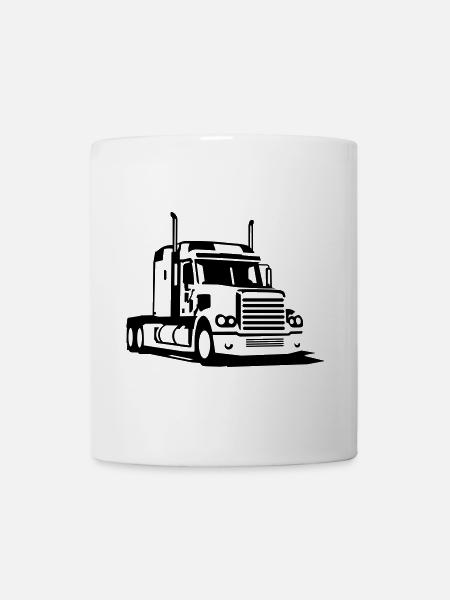 Truck - Tasse - Weiß