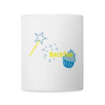 Cupcaki Backfee - Tasse - Weiß - Vorne