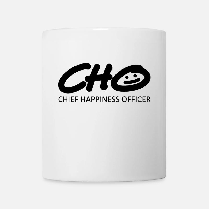 Chef du bonheur - Mug blanc - blanc