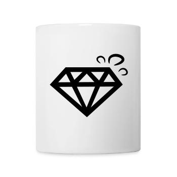diamant diamond - Tasse - Weiß - Vorne