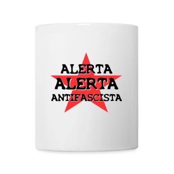 Backprint Alerta Alerta Red Star - Mug - white - Front