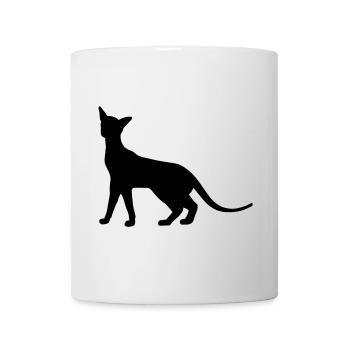 Siam Katze - Tasse - Weiß - Vorne