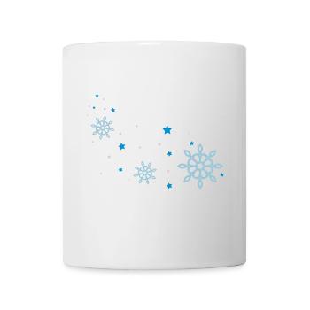 snow flakes - Mug - white - Front