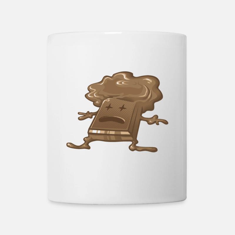 Dead chocolate - Mug - white
