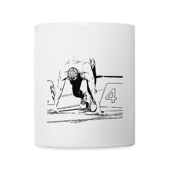 Sprinter - Tasse - Weiß - Vorne
