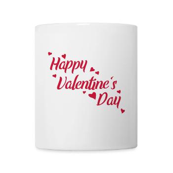 Saint Valentin - Mug blanc - blanc - Devant
