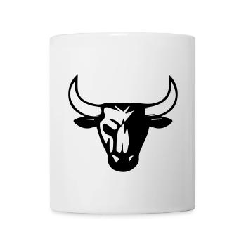 bull - Tasse - Weiß - Vorne