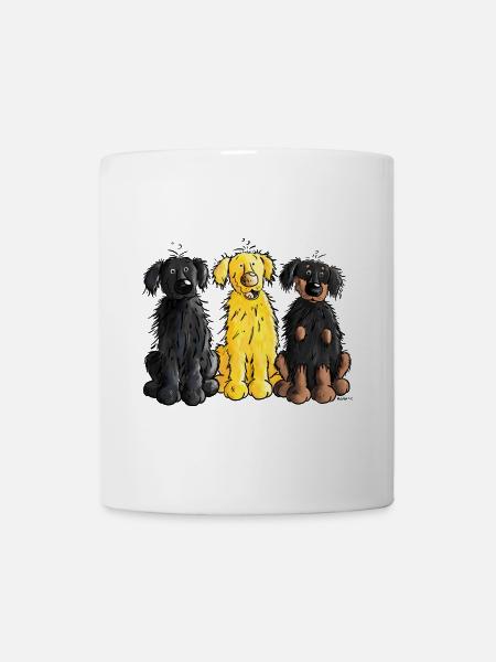 Hovawart - Hovawarte - Hund - Tasse - Weiß