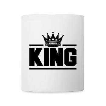 König - Tasse - Weiß - Vorne
