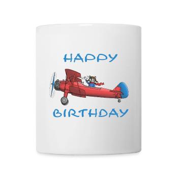 Joyeux anniversaire - Mug blanc - blanc - Devant