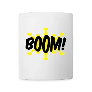 Boom - Tasse - Weiß - Vorne