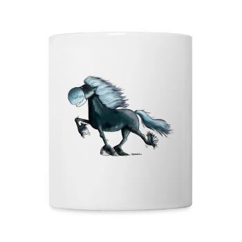 "Power Tölter" - Iceland - Isi - Iceland Horse - Mug - white - Front