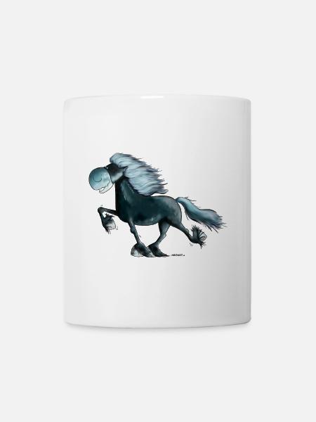 "Power Tölter" - Iceland - Isi - Iceland Horse - Mug - white