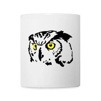 Eule - Tasse - Weiß - Vorne