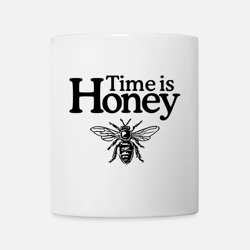 Time is Honey - Tasse - Weiß