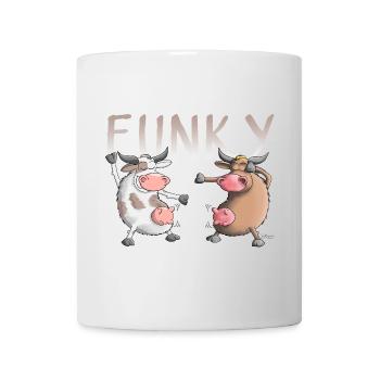 Funky, Crazy, Fun - Mug - white - Front