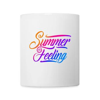 Summer feeling - Tasse - Weiß - Vorne